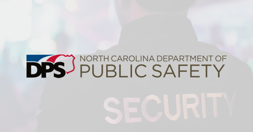 NC DPS Private Protective Services